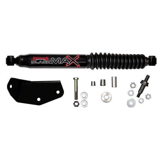 Steering Stabilizer Single Kit Black Single Kit For Use w/4 Inch Lift Skyjacker