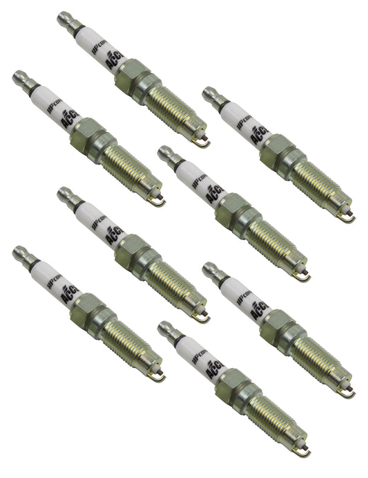 Hp Copper Spark Plug Ford 2008-2014 3-Valve 4.6L & 5.4L Eng 1 Step Colder Than Stock 8 Pack Of Pn 354C1 ACCEL