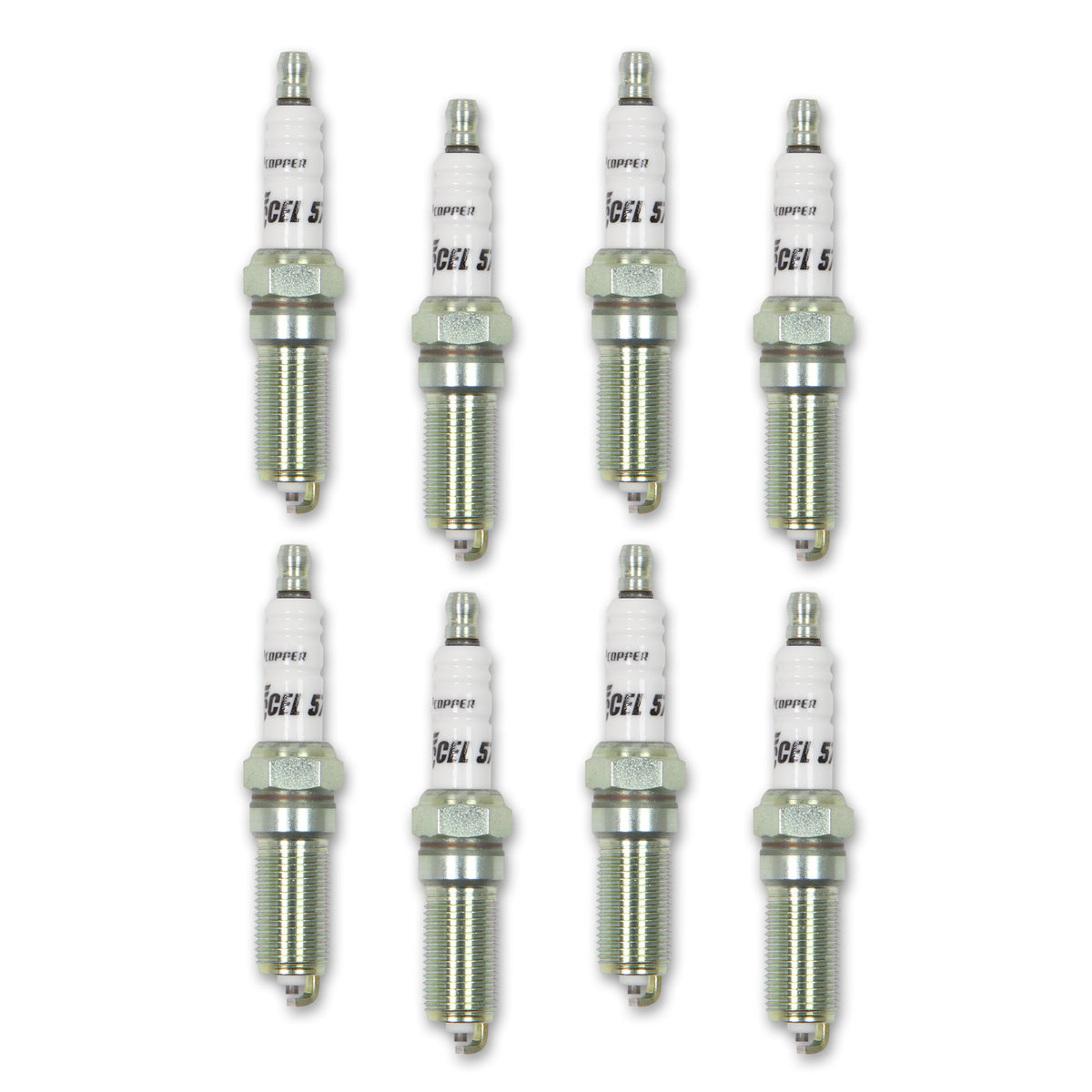 Hp Copper Spark Plug Ford Coyote 5.0L, And 6.2L V8 Engines, One Heat Range Colder ACCEL
