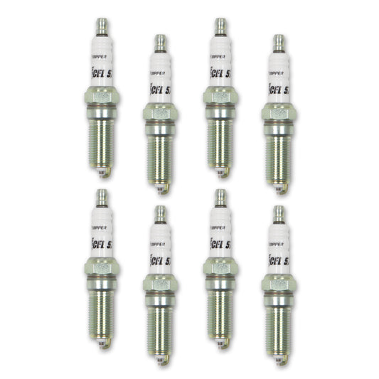 Hp Copper Spark Plug Ford Coyote 5.0L, And 6.2L V8 Engines, One Heat Range Colder ACCEL