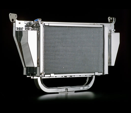 56 Chevrolet Extreme Modules With Core Support and No Air Conditioning for SBC/BBC 700 Horsepower Module Radiator Be Cool