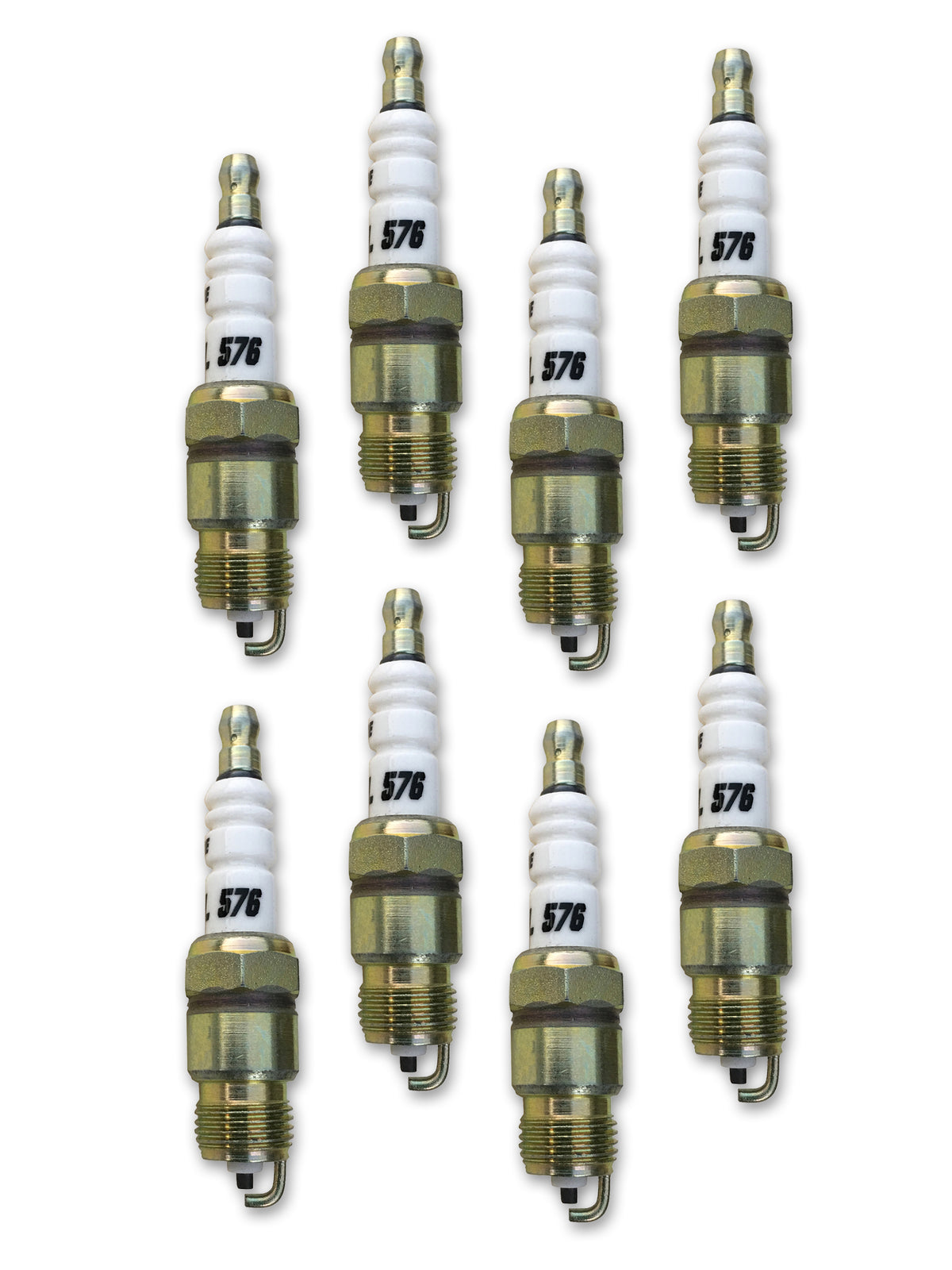 Hp Copper Spark Plug 14MM Thread .460 Inreach 8 Pack Of 0576 ACCEL