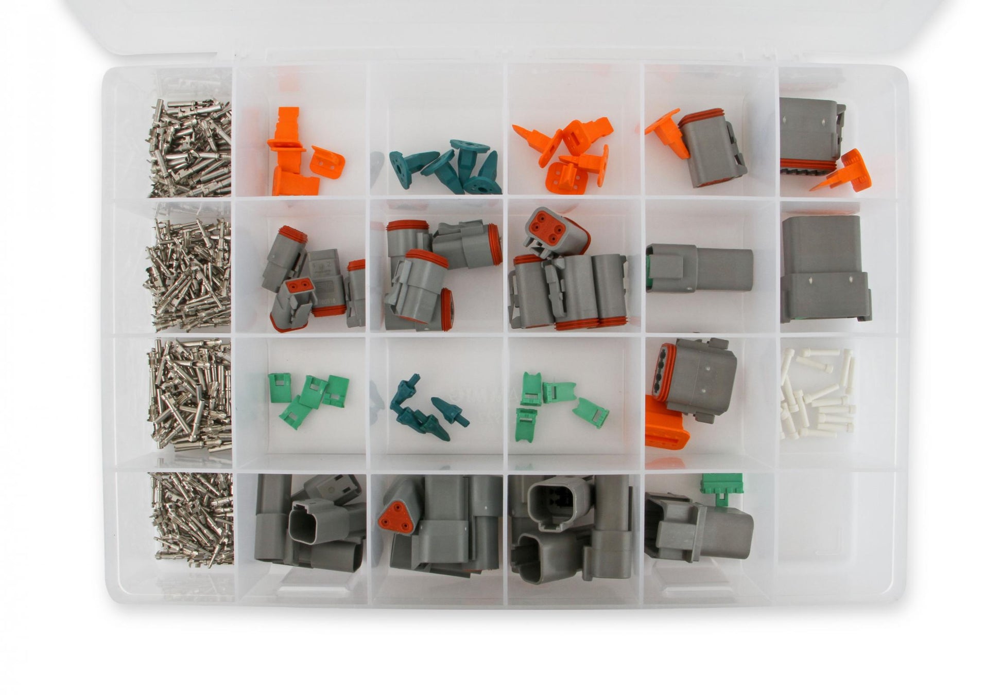 Deutsch Connector Kit 360 Piece Deutsch Connector Kit Comes With 2, 3, 4, 6, 8 And 12 Pole Housings And Pins W/Seals MSD Ignition-4