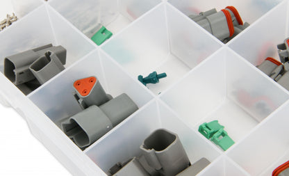 Deutsch Connector Kit 360 Piece Deutsch Connector Kit Comes With 2, 3, 4, 6, 8 And 12 Pole Housings And Pins W/Seals MSD Ignition-5