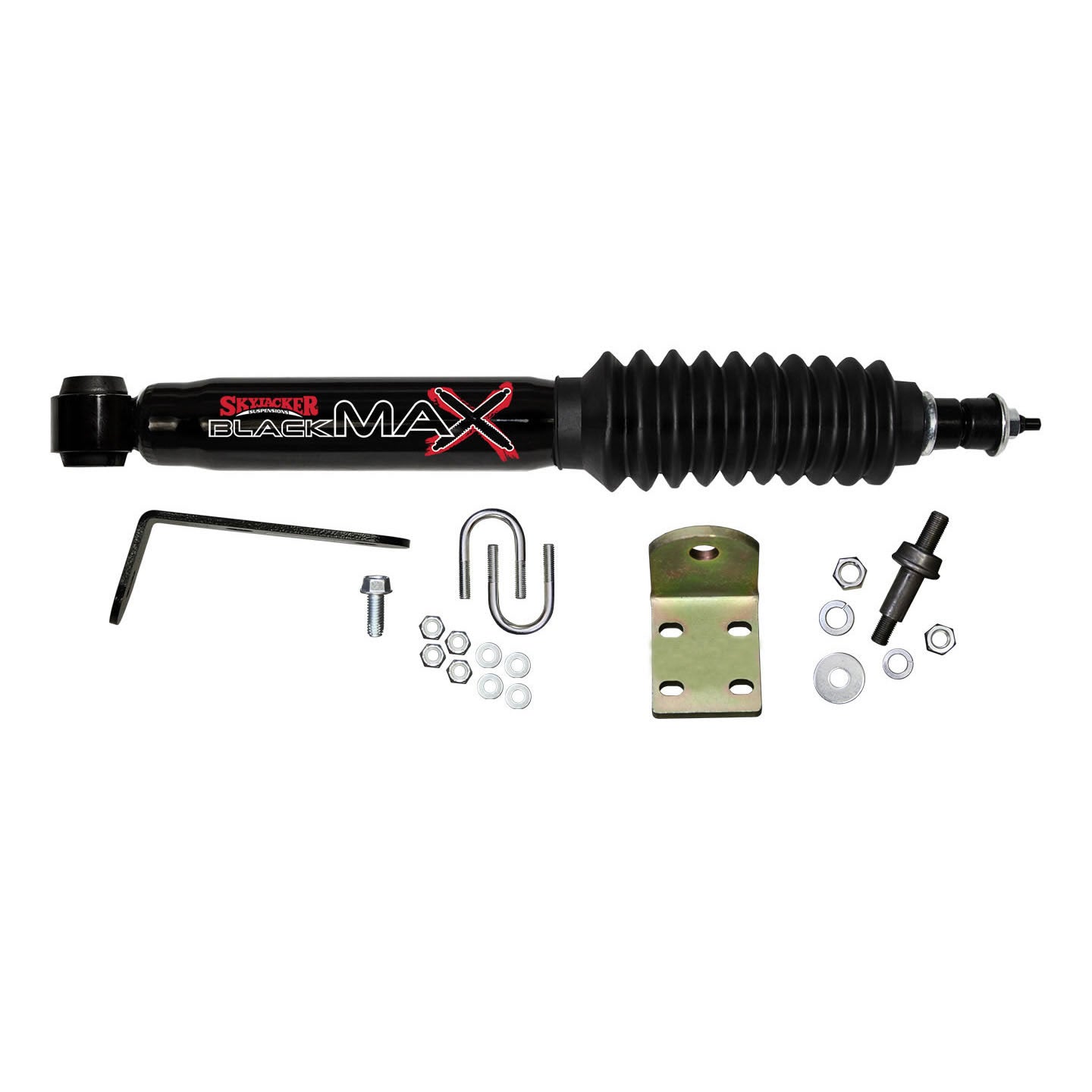Steering Stabilizer Single Kit Black Single Kit Can Only Be Used w/ Suspension Lift Skyjacker