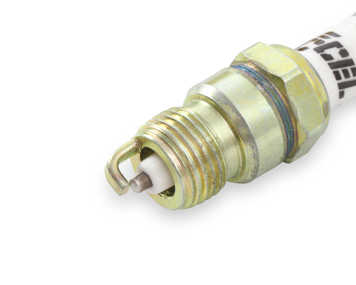 HP Copper Spark Plug Shorty 14MM Thread .460 In Reach Tapered Seat 2 Pack Of 0576S-4 (8 Spark Plugs) ACCEL-3