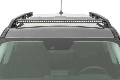 LED Light Kit Roof Rack Mount 40 Inch Spectrum Single Row Ford Bronco Sport (21-26) Rough Country-3