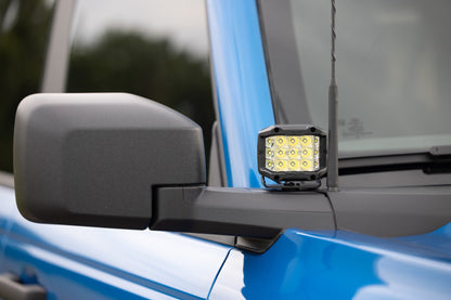 LED Light Kit Ditch Mount 2 Inch Spectrum Pair Spot Pattern Ford Bronco (21-25) Rough Country-5