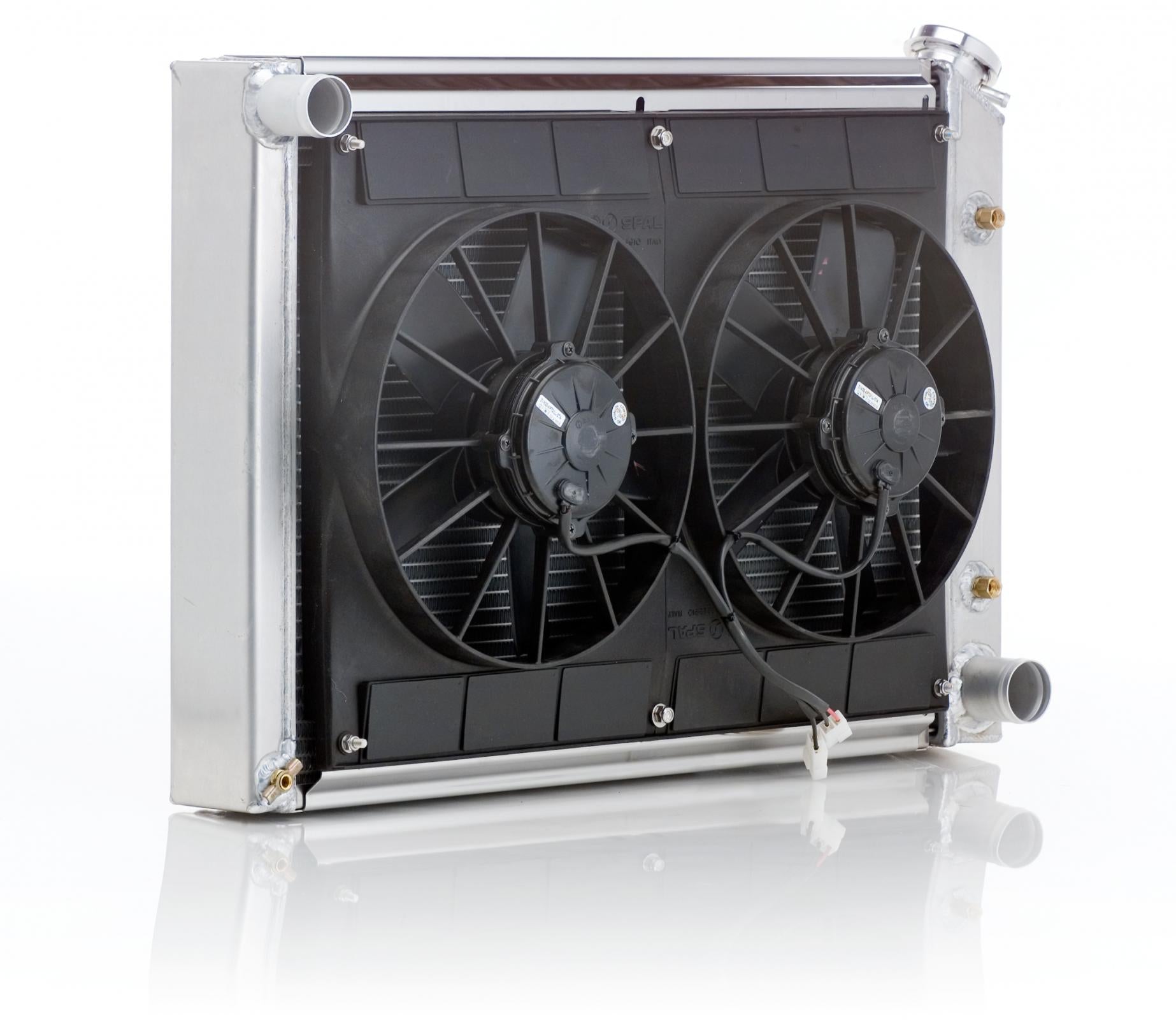 Radiator Module Direct-Fit Natural Finish for 82-93 S10 GM S15 Pickup/S15 Jimmy Radiator Be Cool-2
