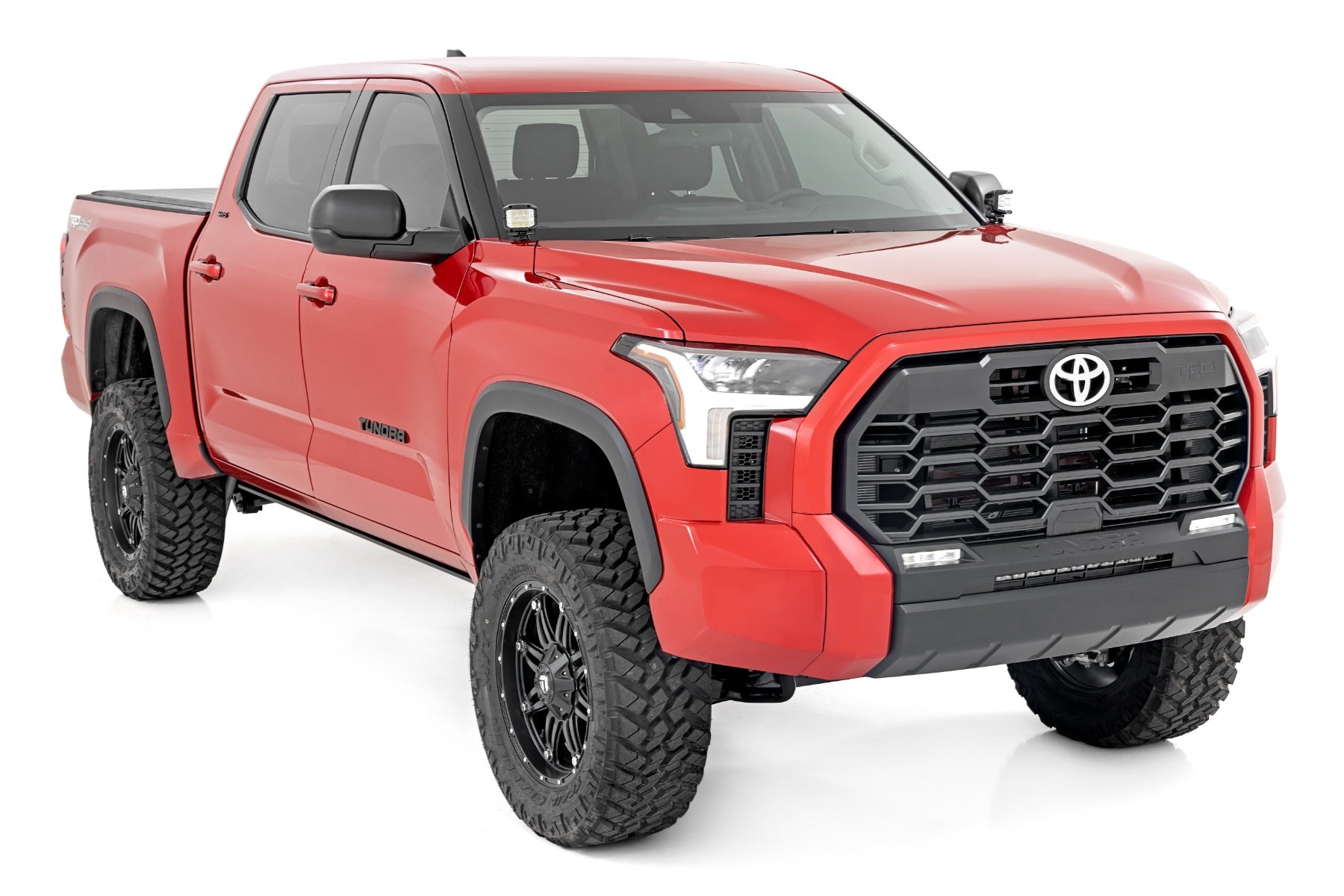 LED Light Kit Ditch Mount 2 Inch Spectrum Pair Spot Toyota Tundra (22-26) Rough Country-2