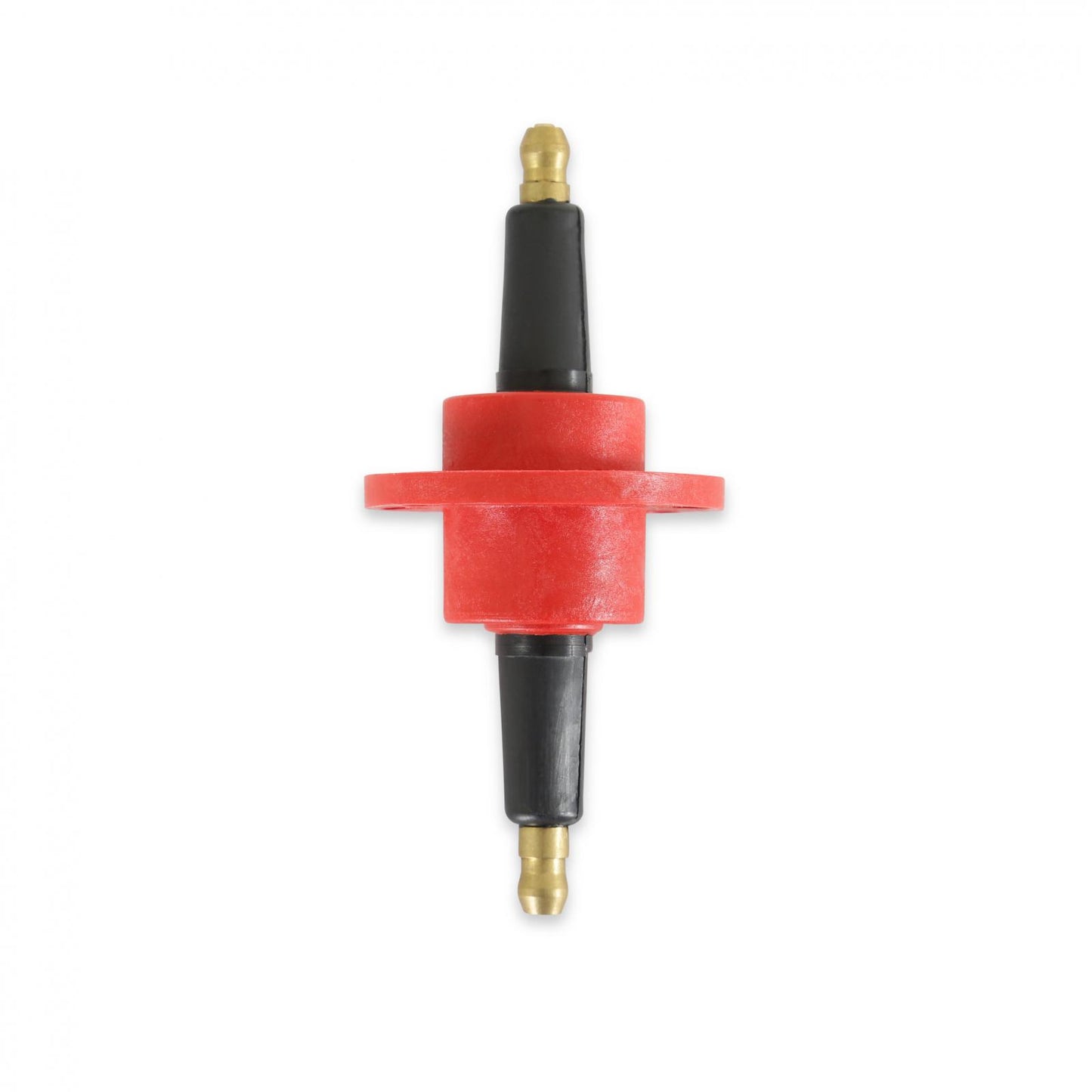 Firewall Feed Thru, Red The Firewall Feed-Thru Provides 1/2 Inch Of Insulation To Ensure That The Coil Spark Reaches The Distributor MSD Ignition