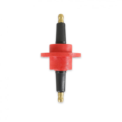Firewall Feed Thru, Red The Firewall Feed-Thru Provides 1/2 Inch Of Insulation To Ensure That The Coil Spark Reaches The Distributor MSD Ignition