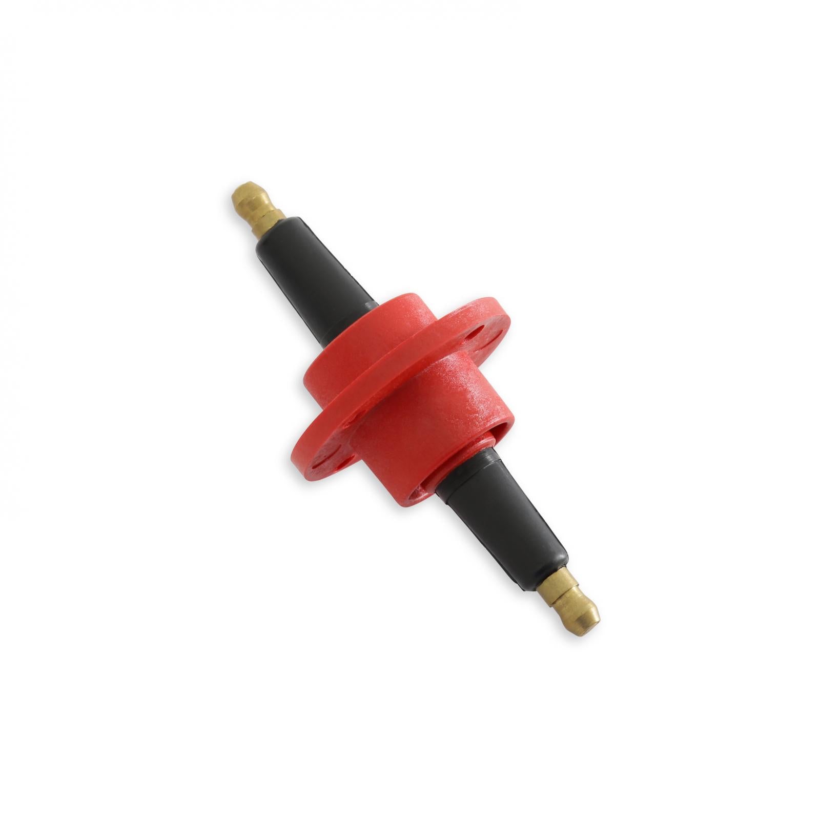Firewall Feed Thru, Red The Firewall Feed-Thru Provides 1/2 Inch Of Insulation To Ensure That The Coil Spark Reaches The Distributor MSD Ignition-1