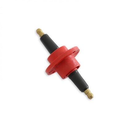 Firewall Feed Thru, Red The Firewall Feed-Thru Provides 1/2 Inch Of Insulation To Ensure That The Coil Spark Reaches The Distributor MSD Ignition-1