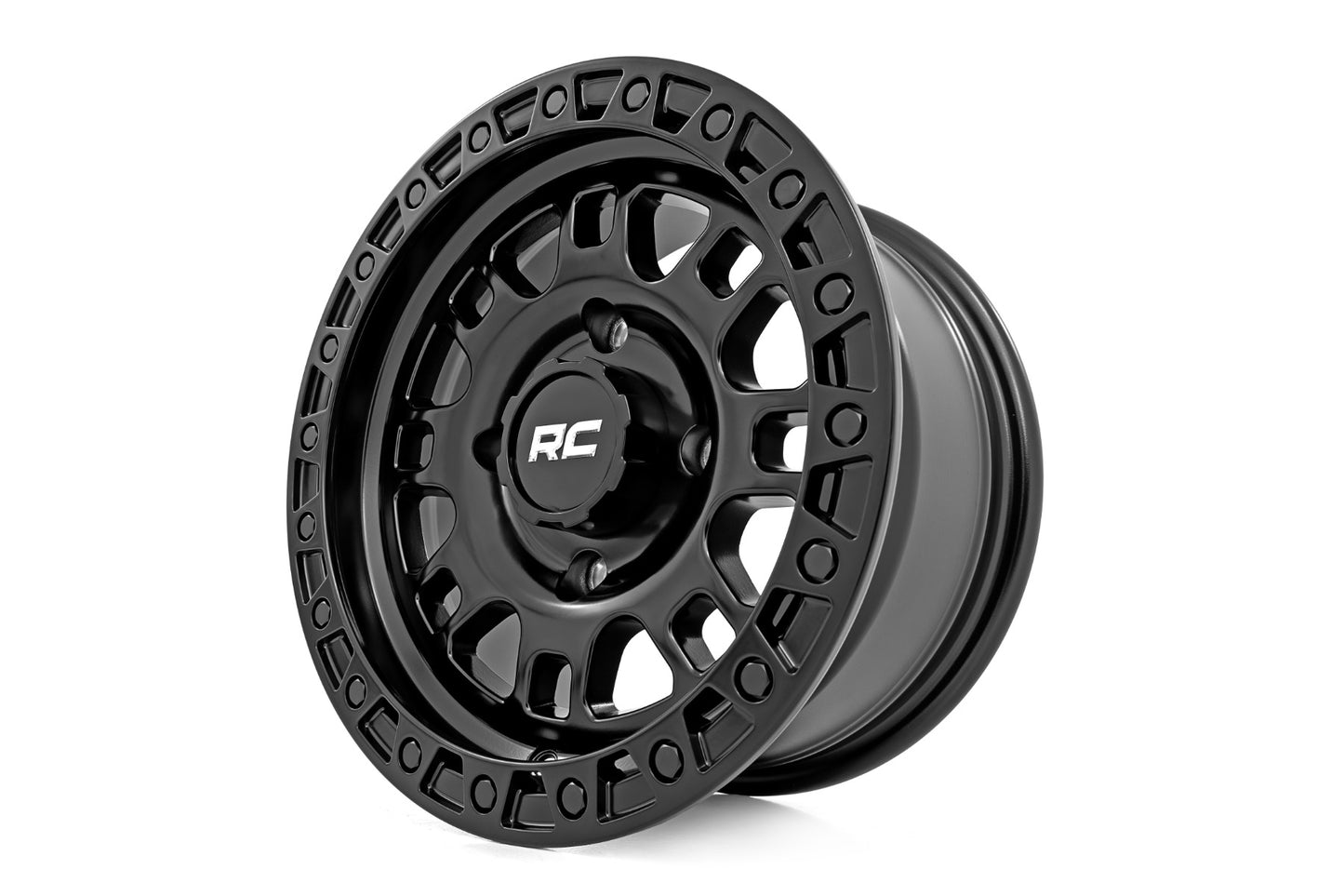 82 Series Wheel UTV Semi Gloss Black 15x7 Rough Country-8