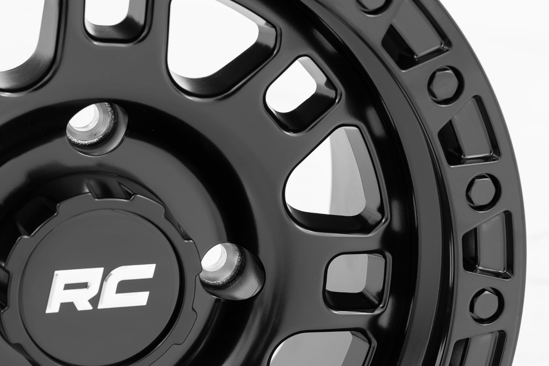 82 Series Wheel UTV Semi Gloss Black 15x7 Rough Country-22