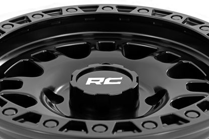 82 Series Wheel UTV Semi Gloss Black 15x7 Rough Country-5