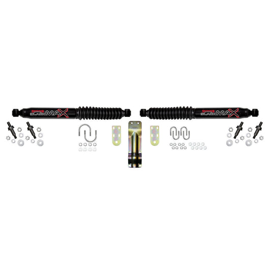 Steering Stabilizer Dual Kit Black Dual Kit 59-79 F-250/F-350 Skyjacker