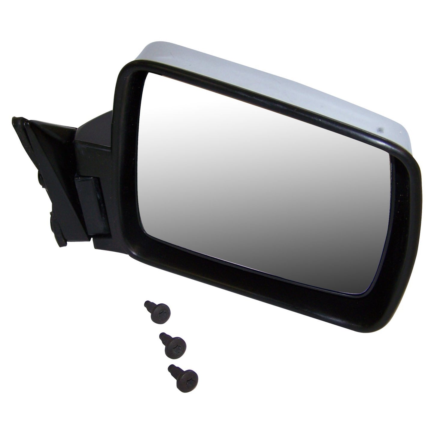 Right Chrome Manual, Manual Folding Mirror for 1986-1987 MJ Comanche Crown Automotive