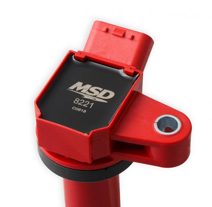 Coil Blaster Series Toyota/Lexus V8 4.3L/4.7L Red 1998-2010 Toyota/Lexus V8 4.3L/4.7L Engines MSD Ignition-1