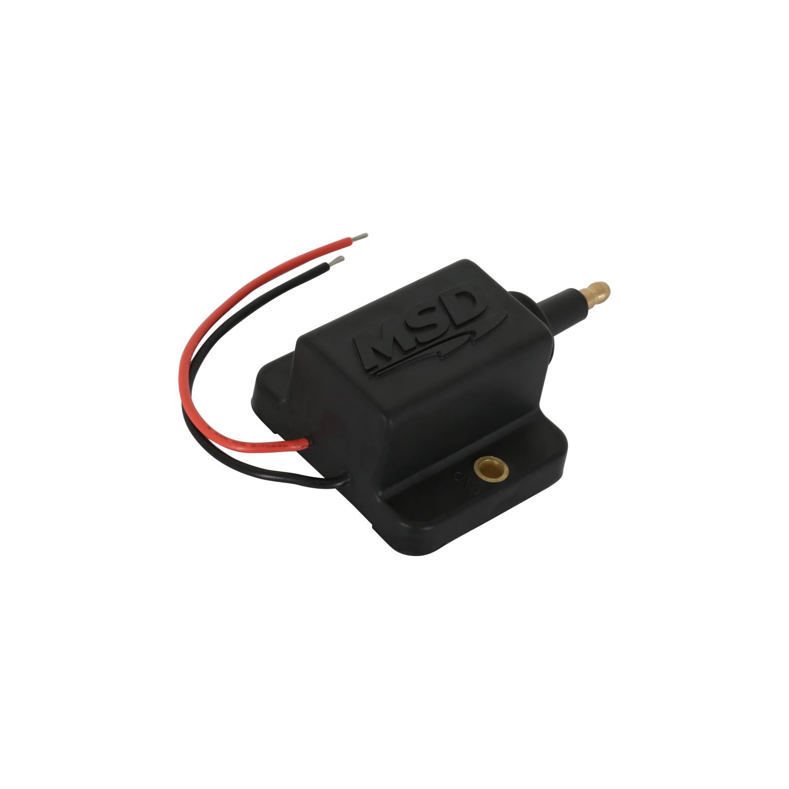Coil (Single Tower), Isolated Ground Coil, Black Individual Universal For Performance Applications With Multi-Channel Coil Drivers MSD Ignition-1