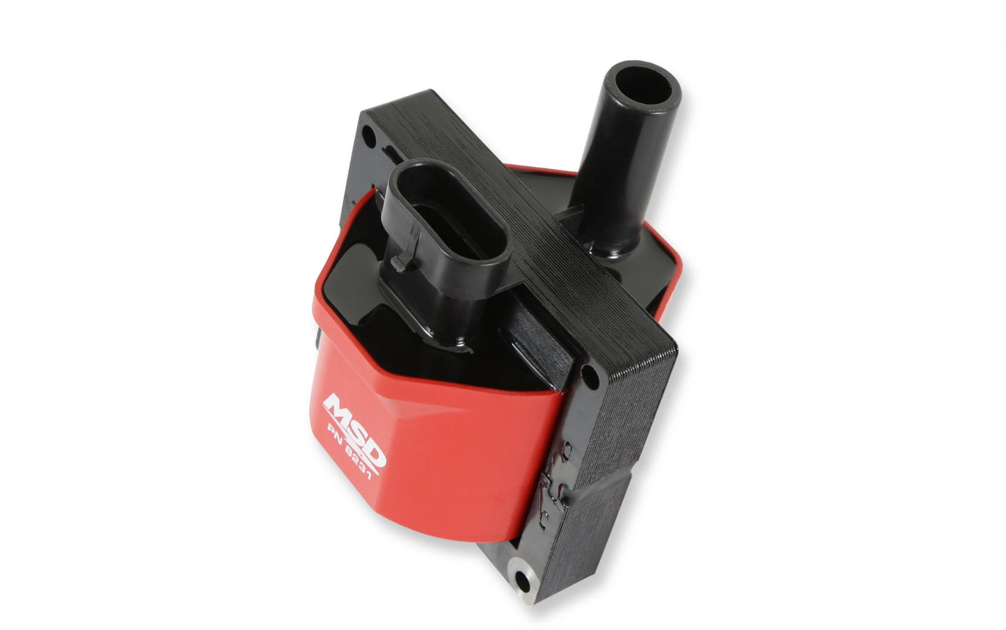 Connector Coil, Red, 1996-1997 GM Engines, Individual Entry Level Spark Output For GM Vehicles With Single Connector MSD Ignition-1