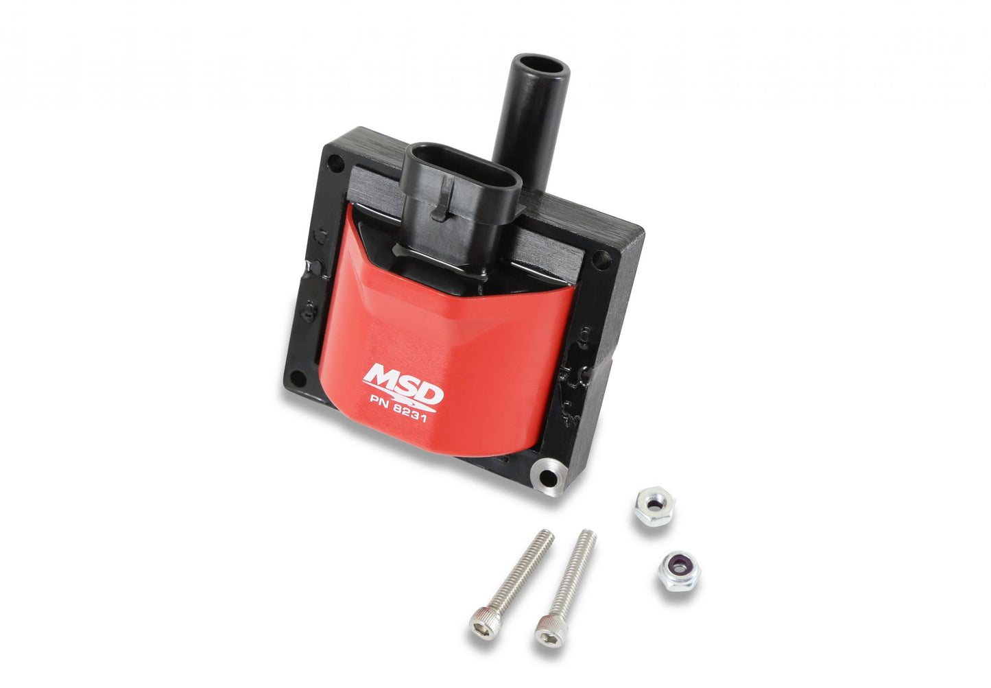 Connector Coil, Red, 1996-1997 GM Engines, Individual Entry Level Spark Output For GM Vehicles With Single Connector MSD Ignition-3