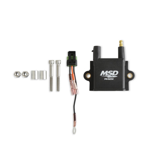 Coil (Single Tower) Cpc Control Black Individual The Coils Low Resistance And Quick Rise Time Make It Ideal For High Revving, Multi-Coil Performance Systems MSD Ignition
