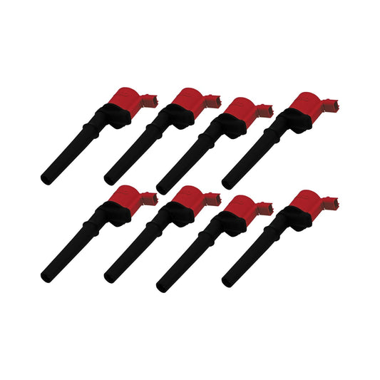 Coil Blaster Ford 4-Valve V8 Red 8-Pack 1999-2014 Ford 4.6L/5.4L 4-Valve MSD Ignition