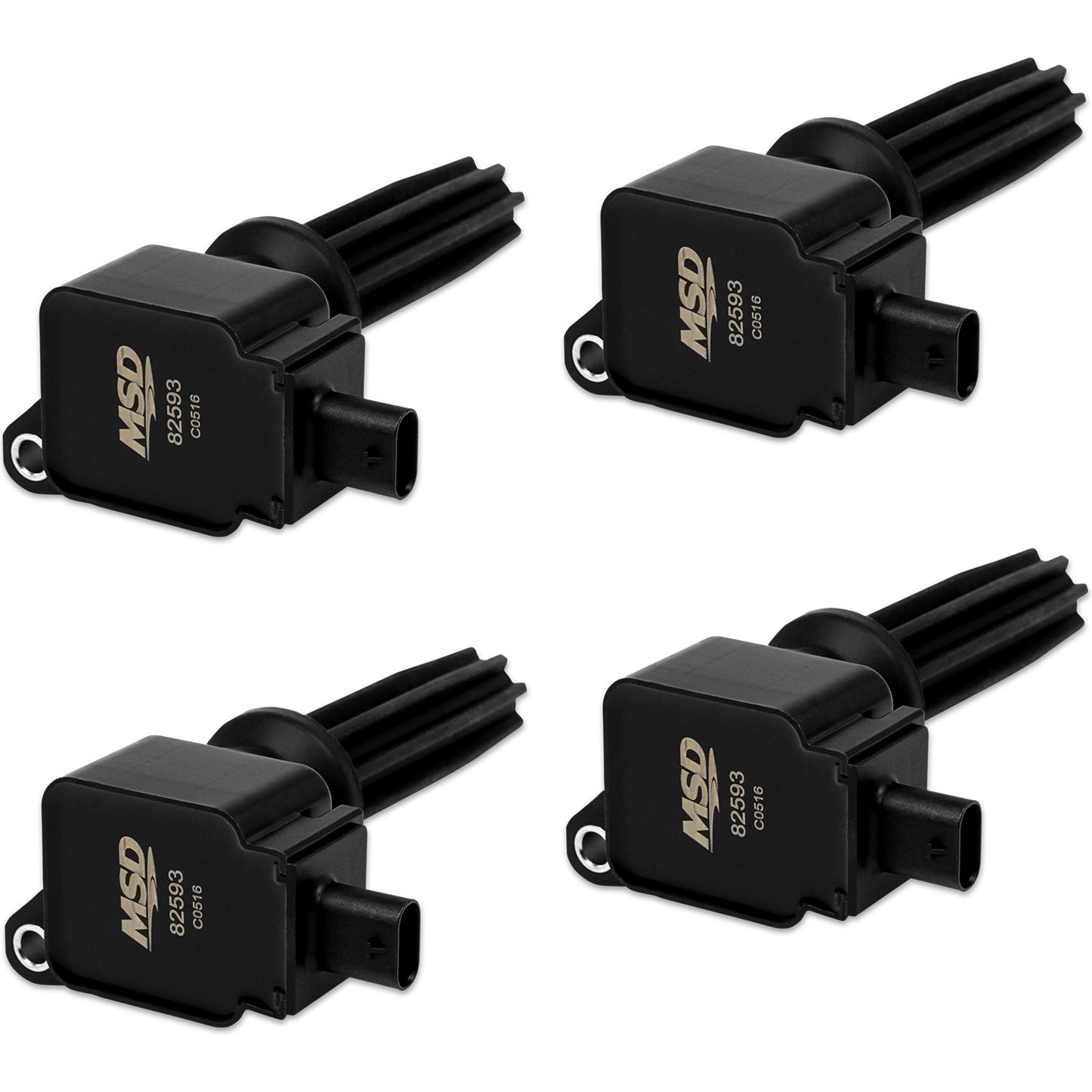 Coil Ford Ecoboost 2.0L/2.3L L4 4-Pack 2012-2019 Ford Ecoboost 2.0L/2.3L MSD Ignition-8