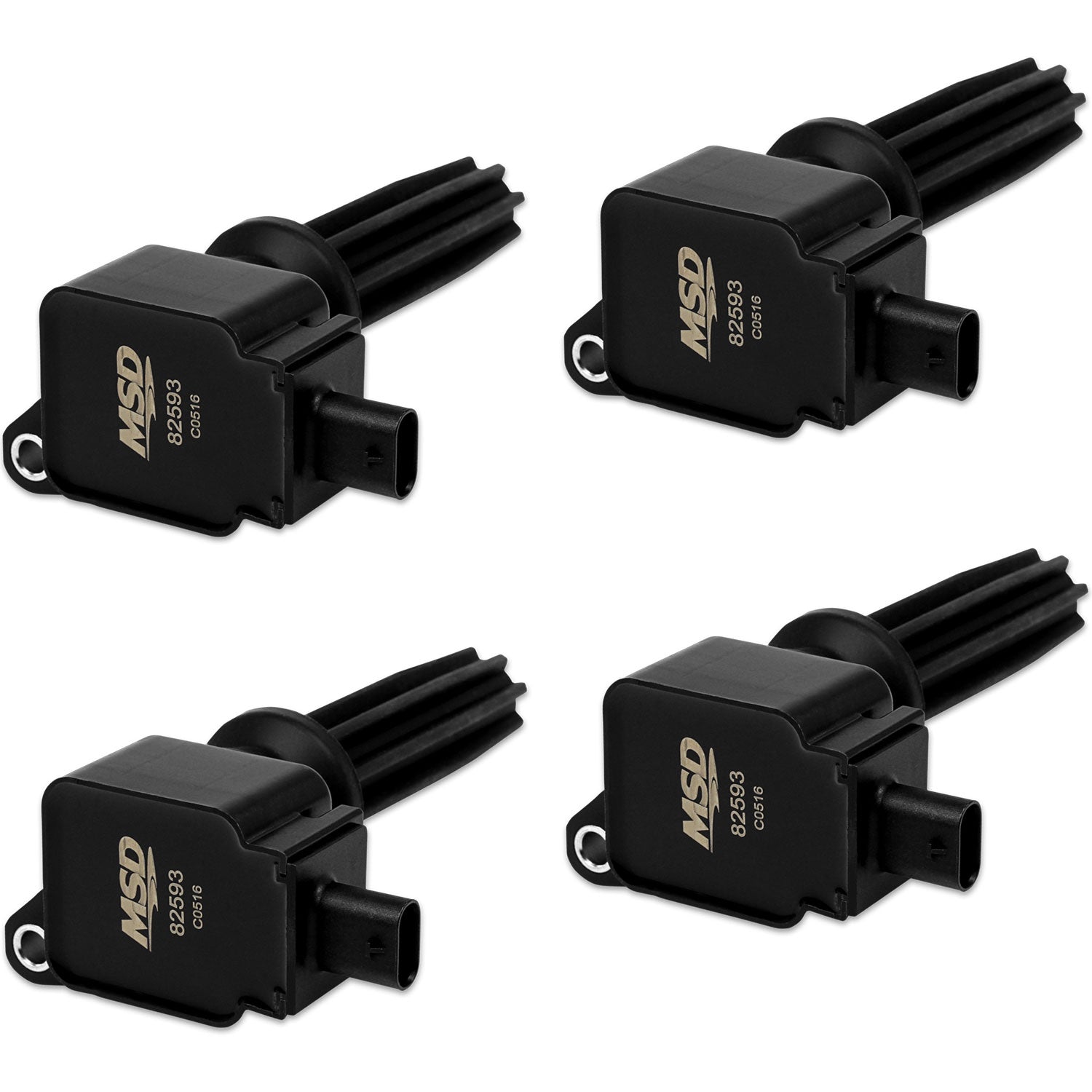 Coil Ford Ecoboost 2.0L/2.3L L4 4-Pack 2012-2019 Ford Ecoboost 2.0L/2.3L MSD Ignition-8