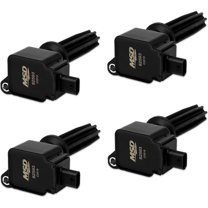 Coil Ford Ecoboost 2.0L/2.3L L4 4-Pack 2012-2019 Ford Ecoboost 2.0L/2.3L MSD Ignition-8