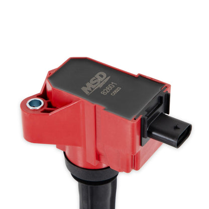 Coil Ford Ecoboost 2.7L / 3.0L V6 Red 2018-2024 Ford Ecoboost 2.7L / 3.0L V6 MSD Ignition-4