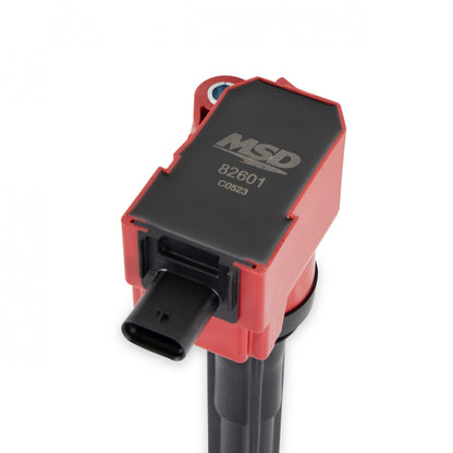 Coil Ford Ecoboost 2.7L / 3.0L V6 Red 2018-2024 Ford Ecoboost 2.7L / 3.0L V6 MSD Ignition-13