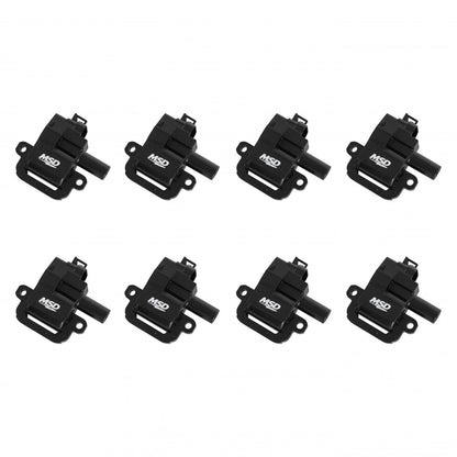 Coil GM LS Blaster Series LS1/Ls6 Engines 8-Pack 1997-2006 GM LS1/Ls6 Engines 12556450/12558948 Replacement MSD Ignition
