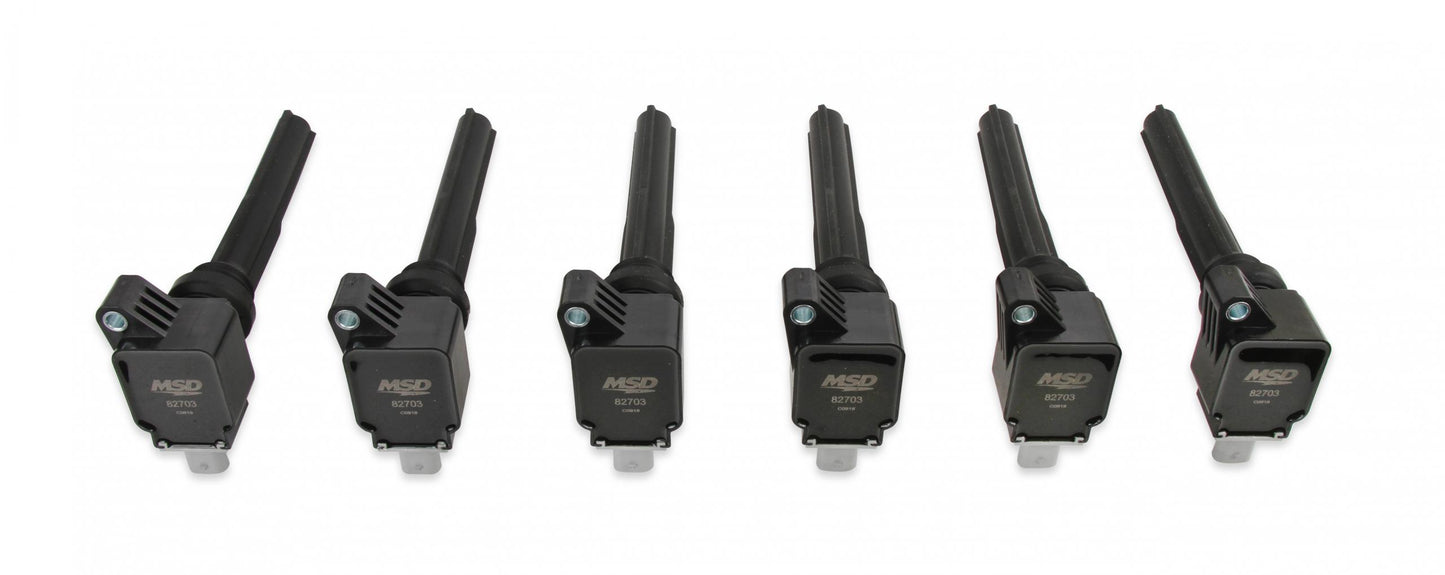 Coil Ford Ecoboost 3.5L V6 6-Pack 2017-2020 Ford F150 Ecoboost 3.5L V6 MSD Ignition