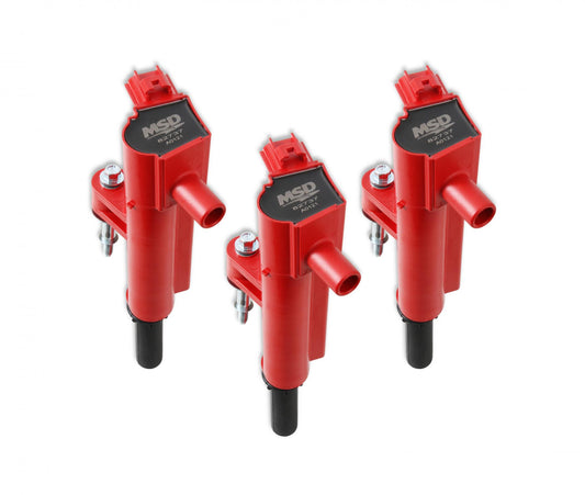 Coil Blaster Chrysler 3.7L Red 3-Pack 2009-2013 Dodge/Jeep/Ram 3.7L V6 MSD Ignition