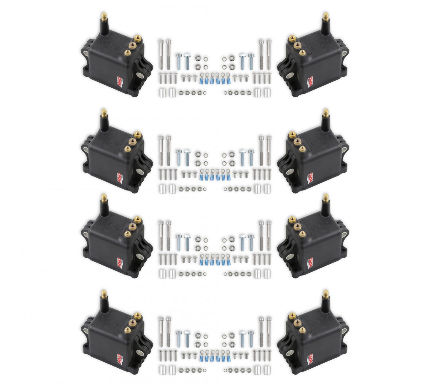 Coil High Output Black 8-Pack Use With Pro 600 Coil-Per-Cylinder Engines MSD Ignition