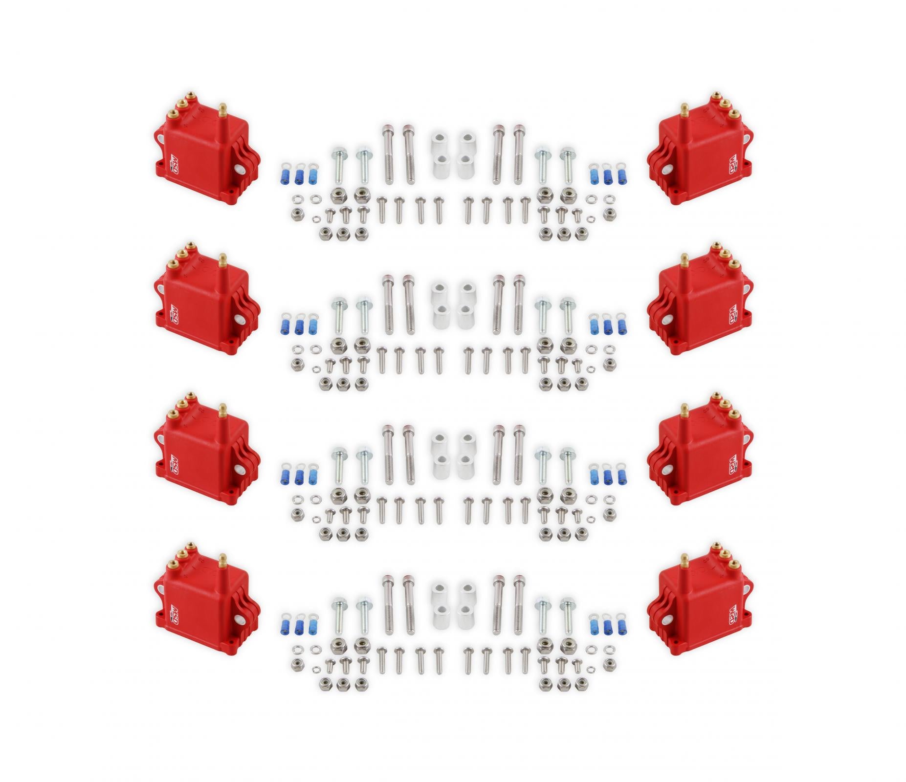 Coil High Output 8-Pack Red For Pro 600 Coil-Per-Cylinder Engines MSD Ignition