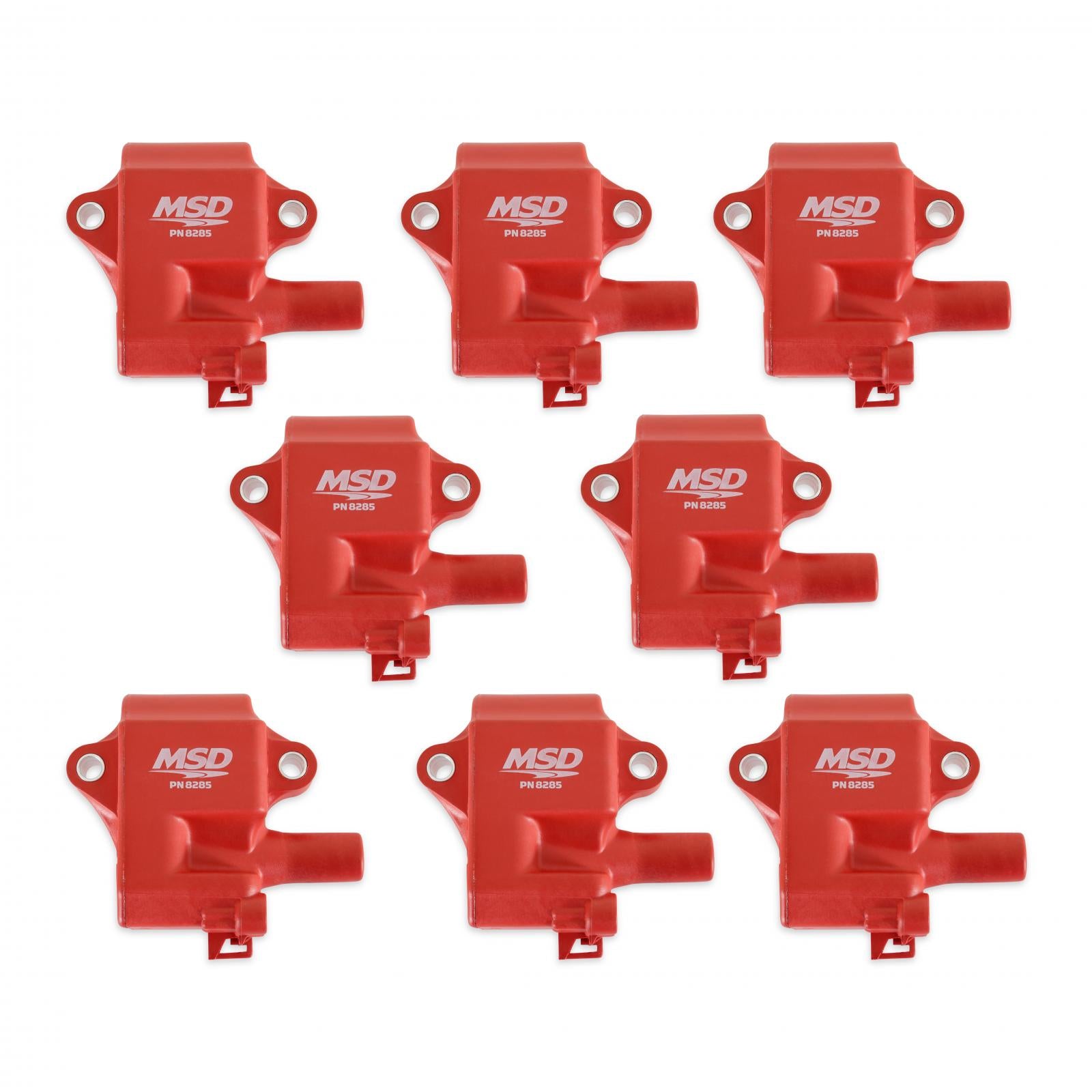 Coil Pro Power Series GM LS1/Ls6 Engines 8-Pack 1997-2004 GM Cars W/Vin G/S 1998-2006 GM Trucks W/Vin E/D (8Th Digit) Additional 2-Pin Connector MSD Ignition-5