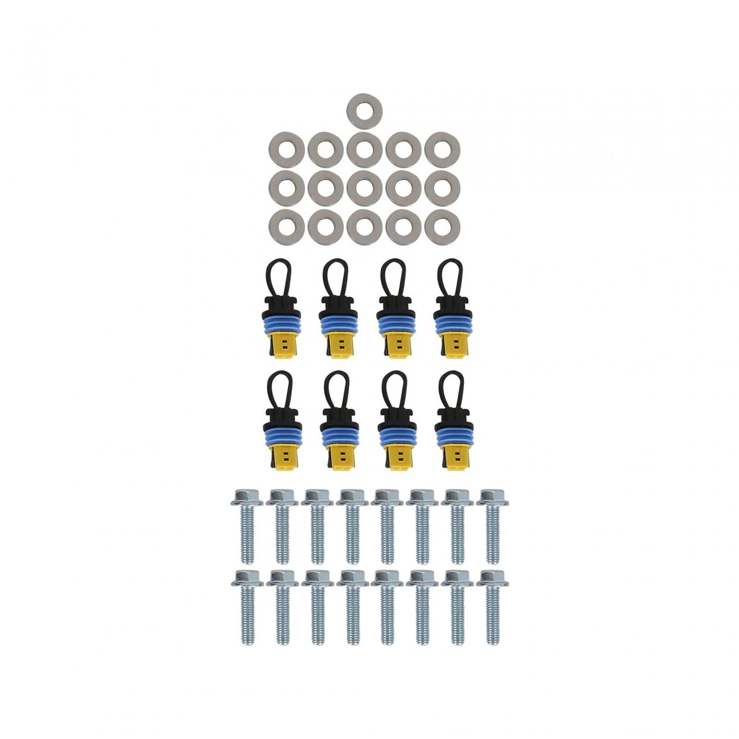 Coil Pro Power Series GM LS1/Ls6 Engines 8-Pack 1997-2004 GM Cars W/Vin G/S 1998-2006 GM Trucks W/Vin E/D (8Th Digit) Additional 2-Pin Connector MSD Ignition-3
