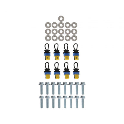 Coil Pro Power Series GM LS1/Ls6 Engines 8-Pack 1997-2004 GM Cars W/Vin G/S 1998-2006 GM Trucks W/Vin E/D (8Th Digit) Additional 2-Pin Connector MSD Ignition-3