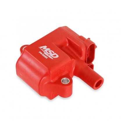 Coil Pro Power Series GM LS1/Ls6 Engines 8-Pack 1997-2004 GM Cars W/Vin G/S 1998-2006 GM Trucks W/Vin E/D (8Th Digit) Additional 2-Pin Connector MSD Ignition-8