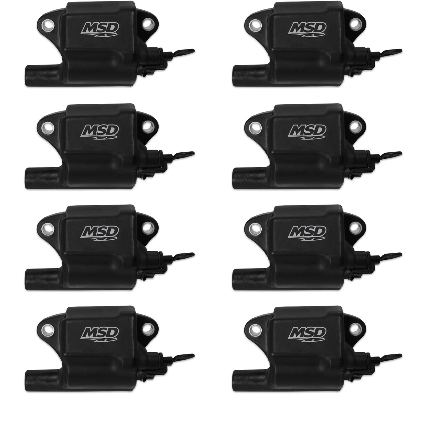 Coil Pro Power Series GM LS2/Ls7 Engines 8-Pack 2005-2013 GM Cars 5.3/6.0/7.0/8.1L W/Vin M And C 2005-2013 GM Trucks 5.3/6.0L W/ Vin G/T/U/H (8Th Digit) MSD Ignition