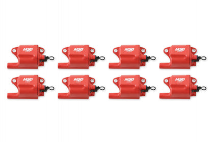 Coil Pro Power Series GM LS2/Ls7 Engines 8-Pack 2005-2013 GM Cars 5.3/6.0/7.0/8.1L W/Vin M And C 2005-2013 GM Trucks 5.3/6.0L W/ Vin G/T/U/H (8Th Digit) MSD Ignition-4