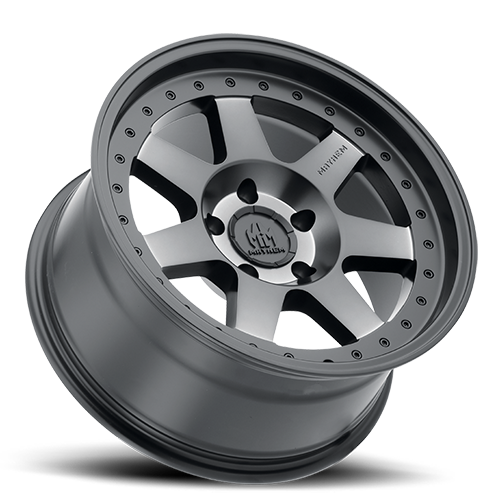 Offroad Prodigy 8300 MB 17x9 Dark Tint Black Cast Aluminum Mayhem Wheels-1