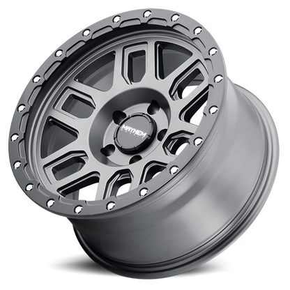 Offroad Delta 8304 GY 20x9 Matte Black Lip Gunmetal Cast Aluminum Mayhem Wheels-3