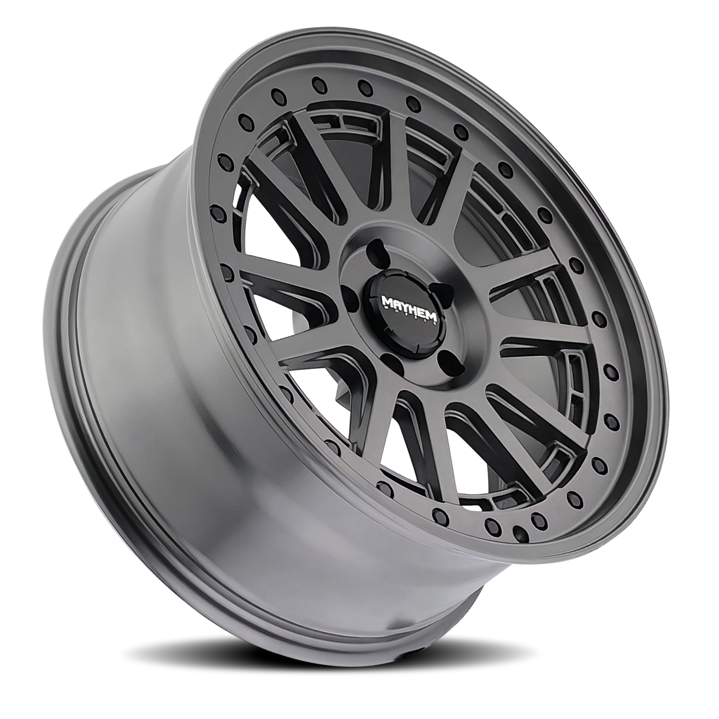 Offroad Compass 8305 MGT 20x9 Matte Gunmetal Cast Aluminum Mayhem Wheels-4