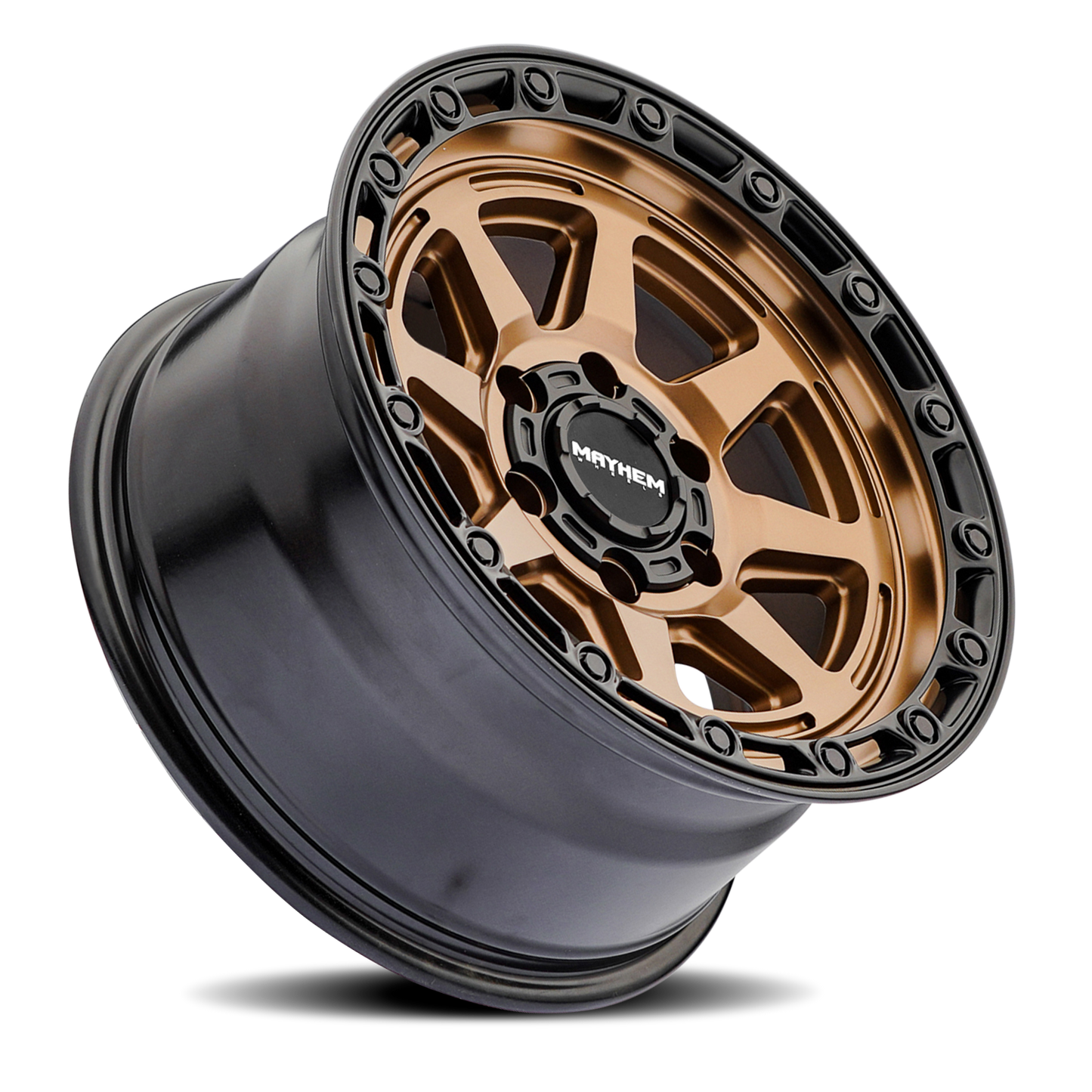 Offroad Ridgeline 8306 BZ 17x8.5 Bronze Cast Aluminum Mayhem Wheels-6