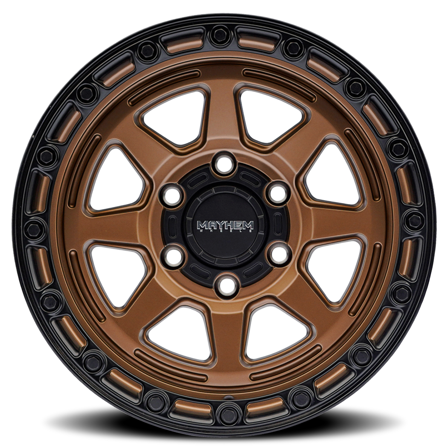 Offroad Ridgeline 8306 BZ 17x8.5 Bronze Cast Aluminum Mayhem Wheels-1